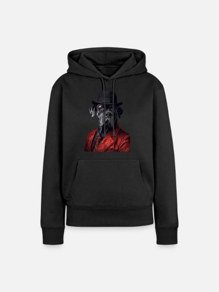 Cane Corso - Frauen Premium Bio Hoodie - Schwarz