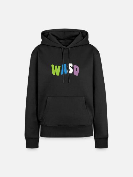 Groovy WASD Gaming - Frauen Premium Bio Hoodie - Schwarz