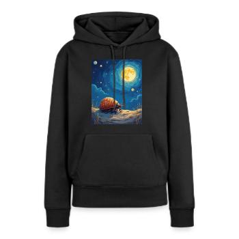 Isopod Owner Entomologist Rollie Pollie Lover Pill - Frauen Premium Bio Hoodie - Schwarz - Vorne - Julia (174cm)