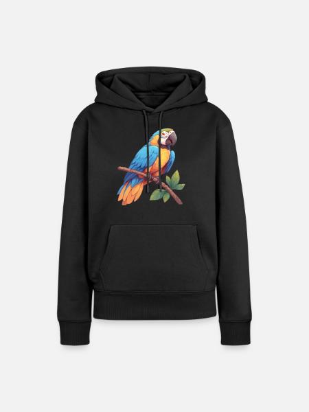 Aras Ara - Frauen Premium Bio Hoodie - Schwarz