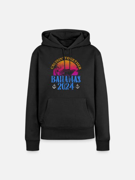 Bahamas - Frauen Premium Bio Hoodie - Schwarz