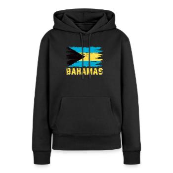 Bahamas Karibik Insel Atlantik Sommer Geschenk - Frauen Premium Bio Hoodie - Schwarz - Vorne - Julia (174cm)