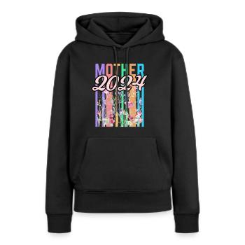 Mother 2024 - Women’s Premium Organic Hoodie - black - Front - Julia (174cm)