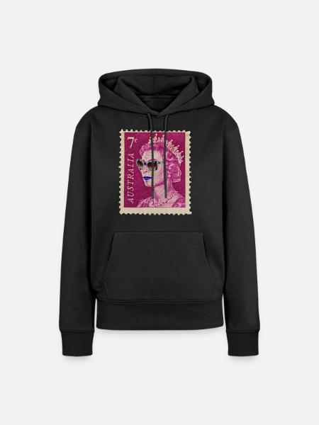 Australien - Frauen Premium Bio Hoodie - Schwarz