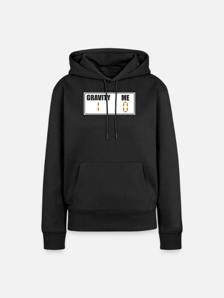 Gebrochener Arm Spruch - Fraktur Gipsarm - Frauen Premium Bio Hoodie - Schwarz