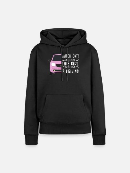 Füherscheinprüfung Führerschein Fahrprüfung - Frauen Premium Bio Hoodie - Schwarz
