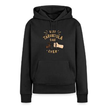 Tarentules Terrarium Tarentule Papa - Sweat à capuche Premium bio Femme - noir - Devant - Julia (174cm)