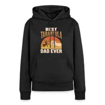 Tarentules Terrarium Tarentule Papa - Sweat à capuche Premium bio Femme - noir - Devant - Julia (174cm)