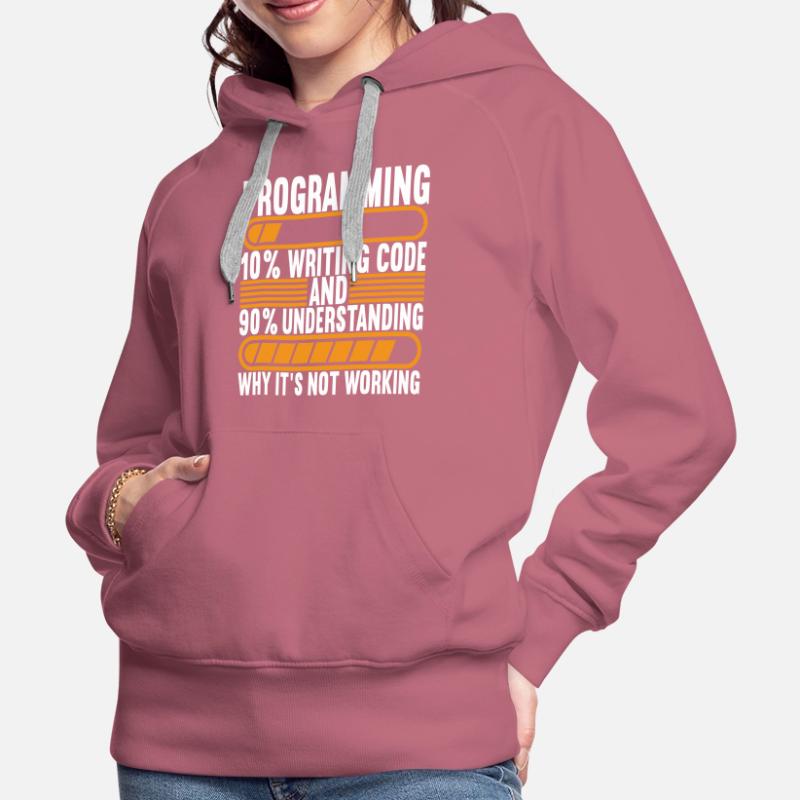 Programmer Computer Scientist Women’s Premium Organic Hoodie