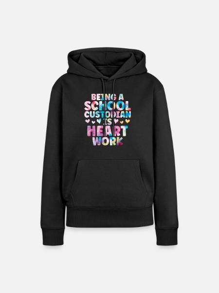 Schulbeamte - Frauen Premium Bio Hoodie - Schwarz