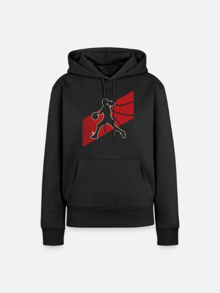 Basketball Women's Basketball Women's Basketball - Women’s Premium Organic Hoodie - black