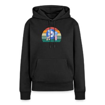 Musik Japan K-Popper K-Popperin Musiker K-Pop - Frauen Premium Bio Hoodie - Schwarz - Vorne - Julia (174cm)