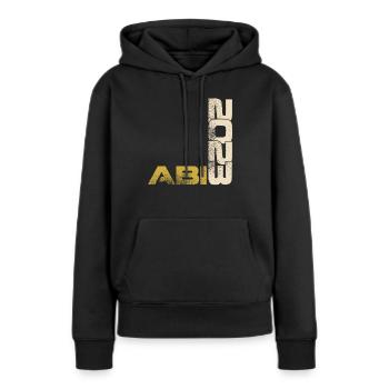 Abi 2023 Abiturient - Frauen Premium Bio Hoodie - Schwarz - Vorne - Julia (174cm)