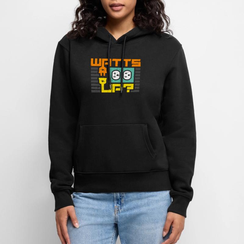 Electrical Engineering Watts Up Lineman Engineer Women’s Premium Organic Hoodie