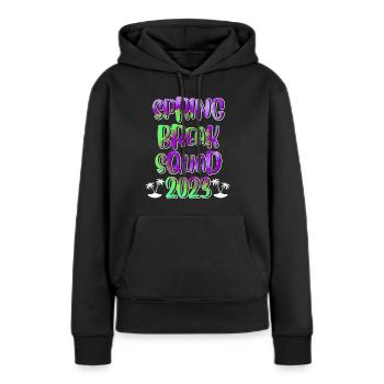 Spring Break Squad Sommerferien Spring Break - Frauen Premium Bio Hoodie - Schwarz - Vorne - Julia (174cm)