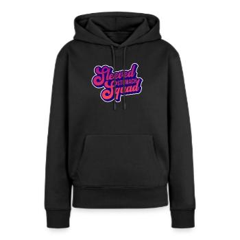 Adipositaschirurgie Abnehmen Bypass Operation - Frauen Premium Bio Hoodie - Schwarz - Vorne - Julia (174cm)