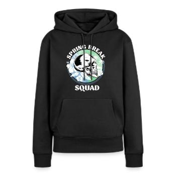 Spring Break Squad Sommerurlaub Spring Break - Frauen Premium Bio Hoodie - Schwarz - Vorne - Julia (174cm)