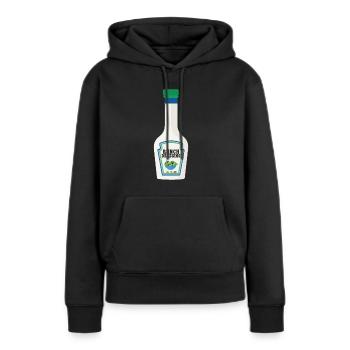 Ranch -Dressing -Ranch -Salatdressing - Frauen Premium Bio Hoodie - Schwarz - Vorne - Julia (174cm)