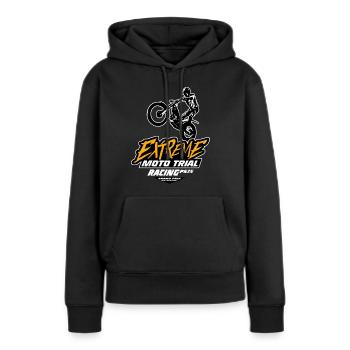 Trial - Trialsport - Moto Trial - Motorcycle Trial - Women’s Premium Organic Hoodie - black - Front - Julia (174cm)
