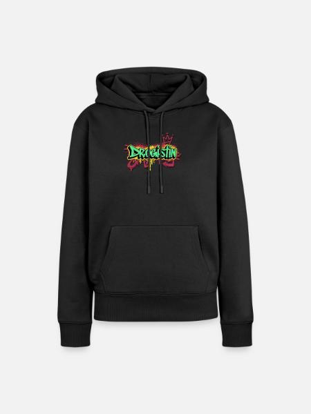 Apotheker Graffiti-Art Drogistin - Frauen Premium Bio Hoodie - Schwarz