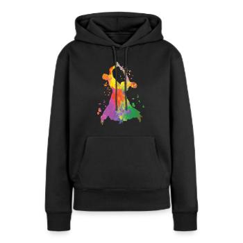 Slow Fox Quickstep Gesellschaftstanz - Frauen Premium Bio Hoodie - Schwarz - Vorne - Julia (174cm)