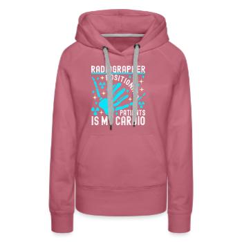 Radiologie Radiologe - Frauen Premium Bio Hoodie - Malve - Vorne - Isabella (175cm)