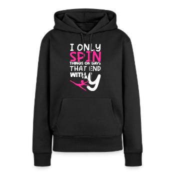 Color Guard Gymnastik Tanz - Frauen Premium Bio Hoodie - Schwarz - Vorne - Julia (174cm)