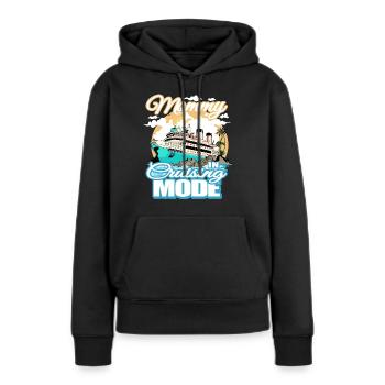 Mommy Cruising Fashion Boat Trip On Vacation - Women’s Premium Organic Hoodie - black - Front - Julia (174cm)