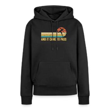Lustiger Mormonen-Missionar LDS Baseball - Frauen Premium Bio Hoodie - Schwarz - Vorne - Julia (174cm)