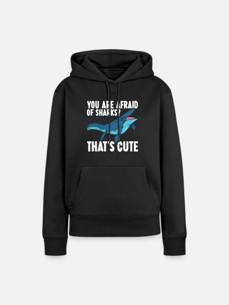 Mosasaurus Dinosaurier - Frauen Premium Bio Hoodie - Schwarz