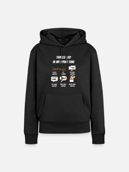 Scorpion - Frauen Premium Bio Hoodie - Schwarz