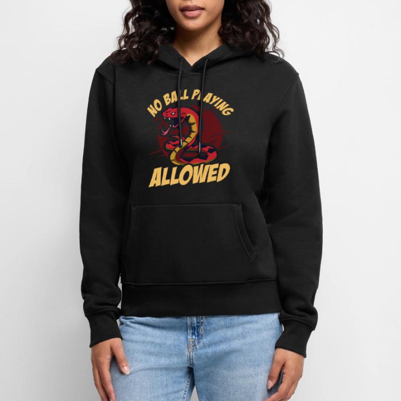 Serpent python royal Sweat à capuche Premium bio Femme