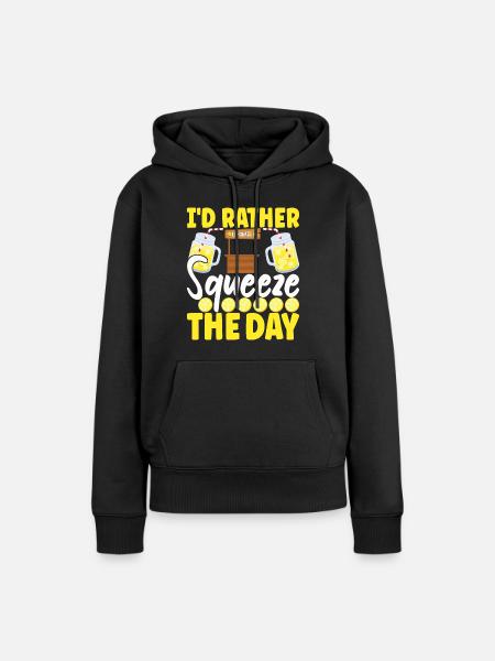 Limonade Limonadenstand - Frauen Premium Bio Hoodie - Schwarz