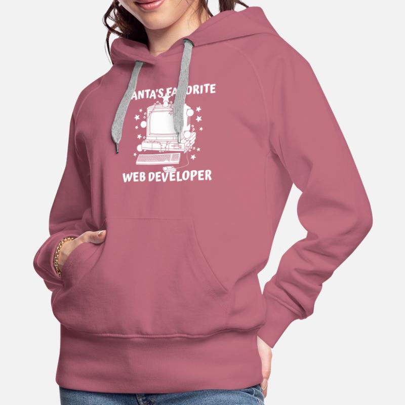 Web Entwickler Webdeveloper Frauen Premium Bio Hoodie