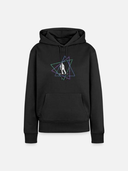 Snowboarding - Frauen Premium Bio Hoodie - Schwarz