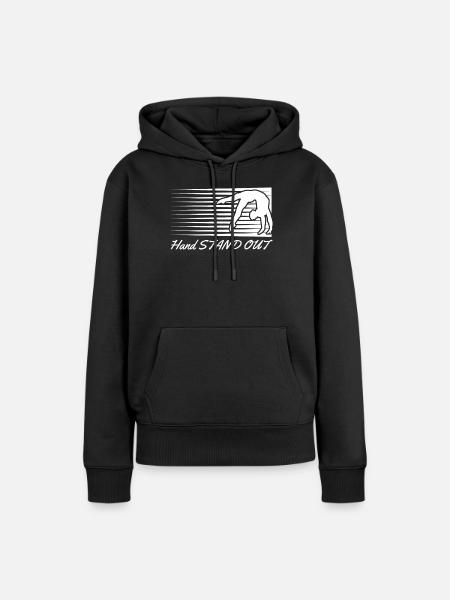 Rhythmische Sportgymnastik Turnen - Frauen Premium Bio Hoodie - Schwarz