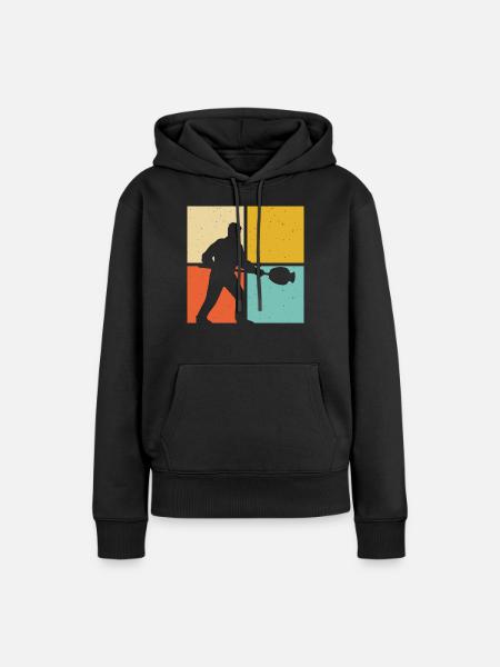 Glasbläser - Frauen Premium Bio Hoodie - Schwarz