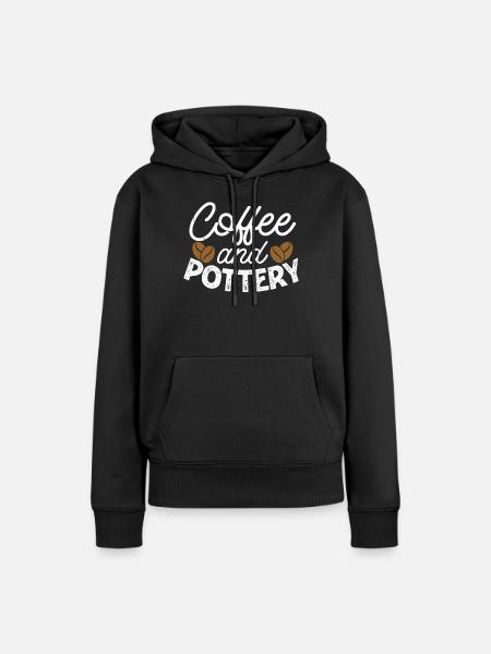 Töpfern Töpferei Töpfer - Frauen Premium Bio Hoodie - Schwarz