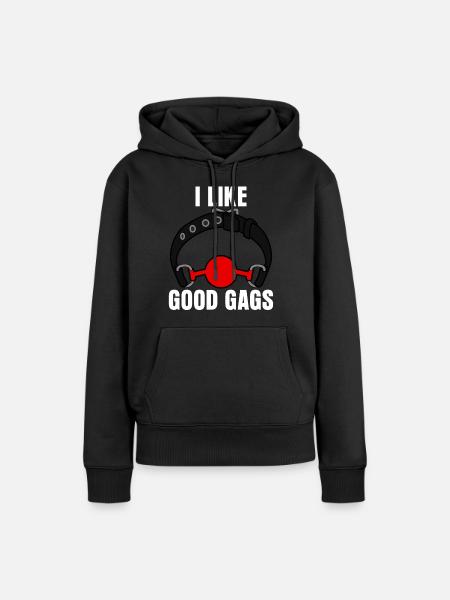 BDSM Joke - Frauen Premium Bio Hoodie - Schwarz