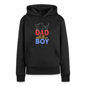 Breakdancing - Frauen Premium Bio Hoodie - Schwarz - Vorne - Julia (174cm)