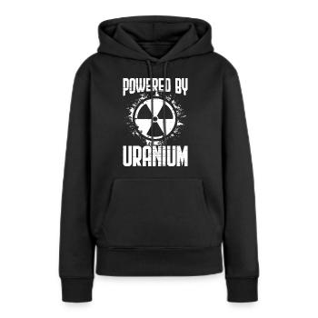 Kernkraftwerk Nuklearingenieur - Frauen Premium Bio Hoodie - Schwarz - Vorne - Julia (174cm)