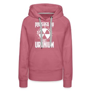 Nuclear Power Plant Nuclear Engineer - Women’s Premium Organic Hoodie - mauve - Front - Isabella (175cm)