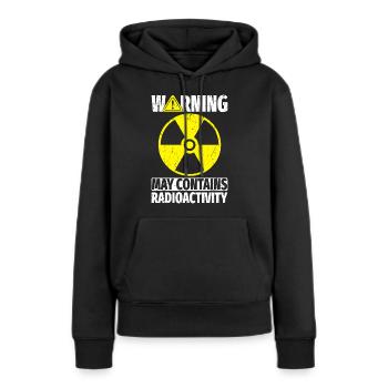 Kernkraftwerk Nuklearingenieur - Frauen Premium Bio Hoodie - Schwarz - Vorne - Julia (174cm)