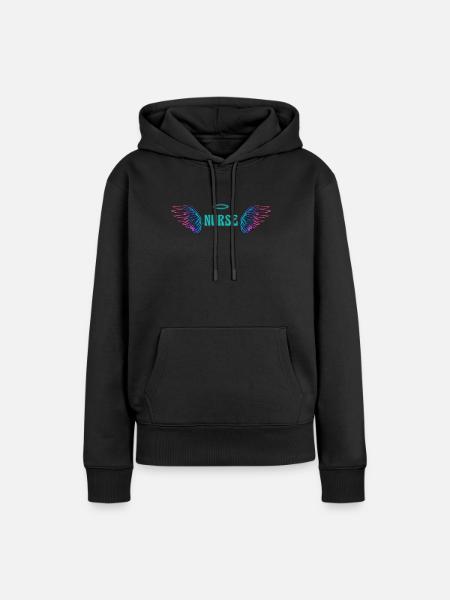 Krankenpflegerin Gesundheits- Pflegekraft - Frauen Premium Bio Hoodie - Schwarz