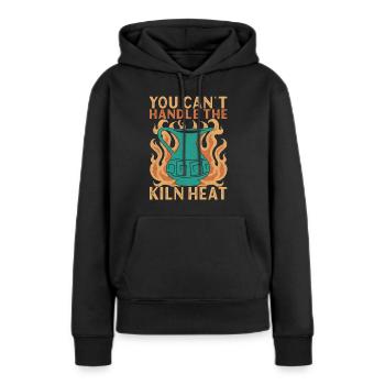 Töpfern Töpfer - Frauen Premium Bio Hoodie - Schwarz - Vorne - Julia (174cm)