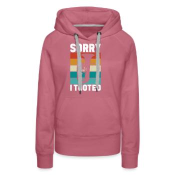 Euphonium Euphoniumspieler - Frauen Premium Bio Hoodie - Malve - Vorne - Isabella (175cm)