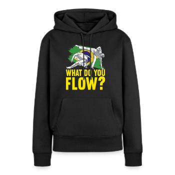 Capoeira Capoeirista - Women’s Premium Organic Hoodie - black - Front - Julia (174cm)