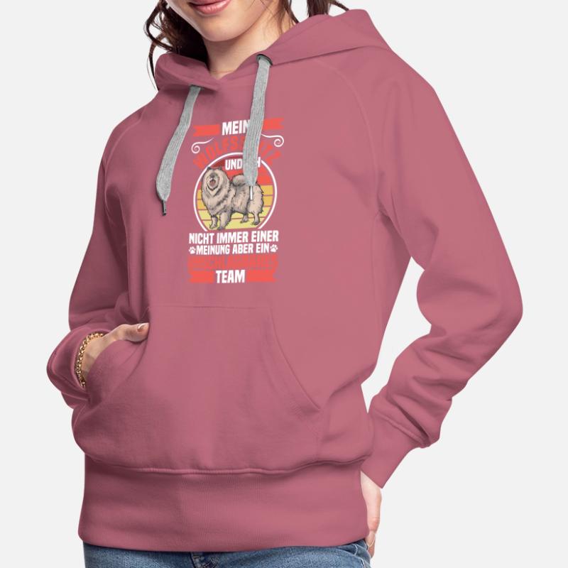 Wolfsspitz is unbeatable German Wolfsspitz Women’s Premium Organic Hoodie