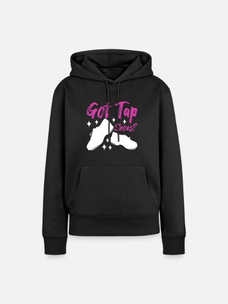 Stepptanz Stepptänzer - Frauen Premium Bio Hoodie - Schwarz