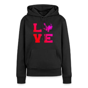 Scuba Tauchen Diving Scuba Diver Scuba Taucher - Frauen Premium Bio Hoodie - Schwarz - Vorne - Julia (174cm)